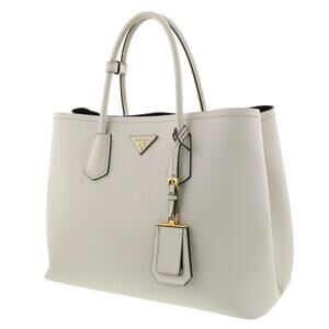 Prada Tote Saffiano Bag White